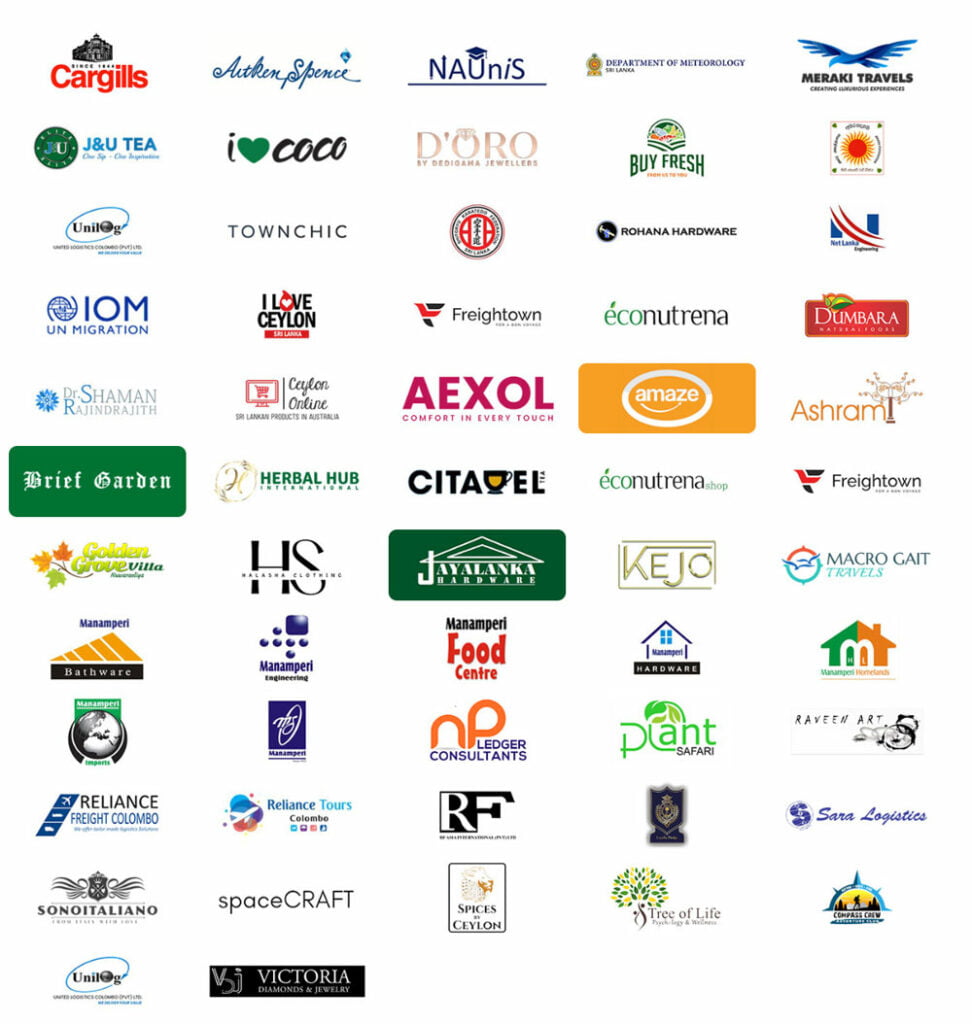 web design client logo collection