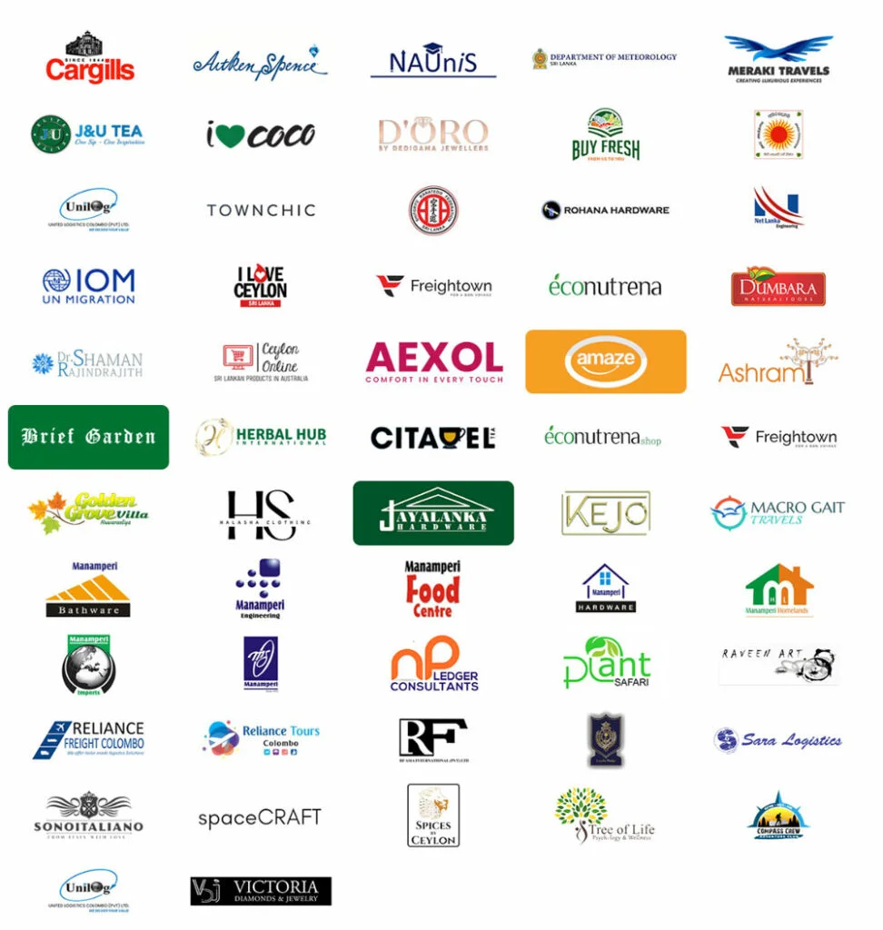 web design client logo collection