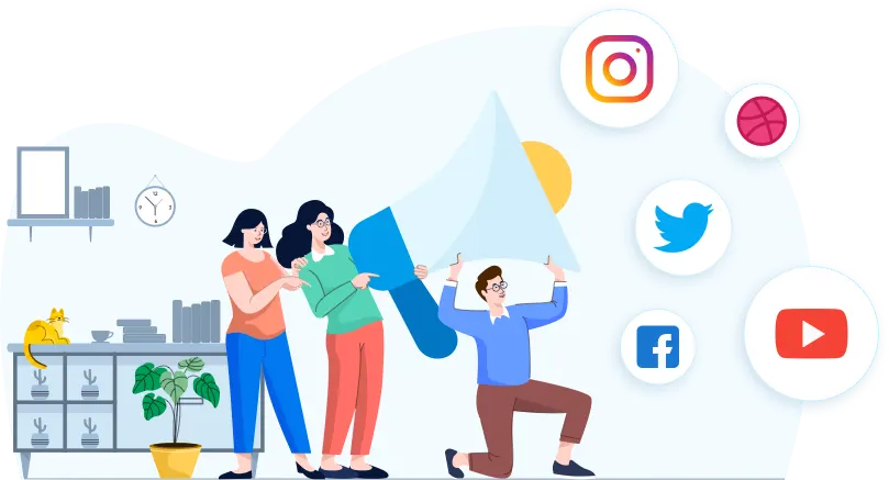 Social Media Marketing sri lanka concept