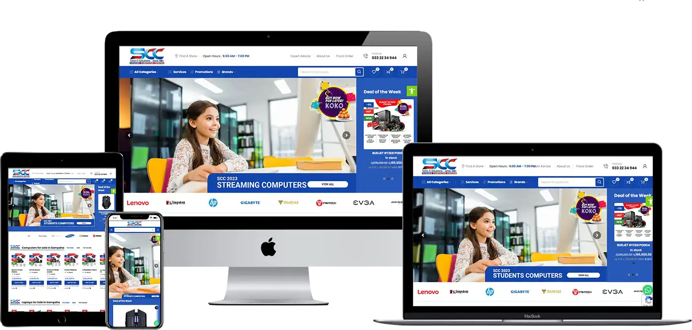 web design in sri lanka sample website