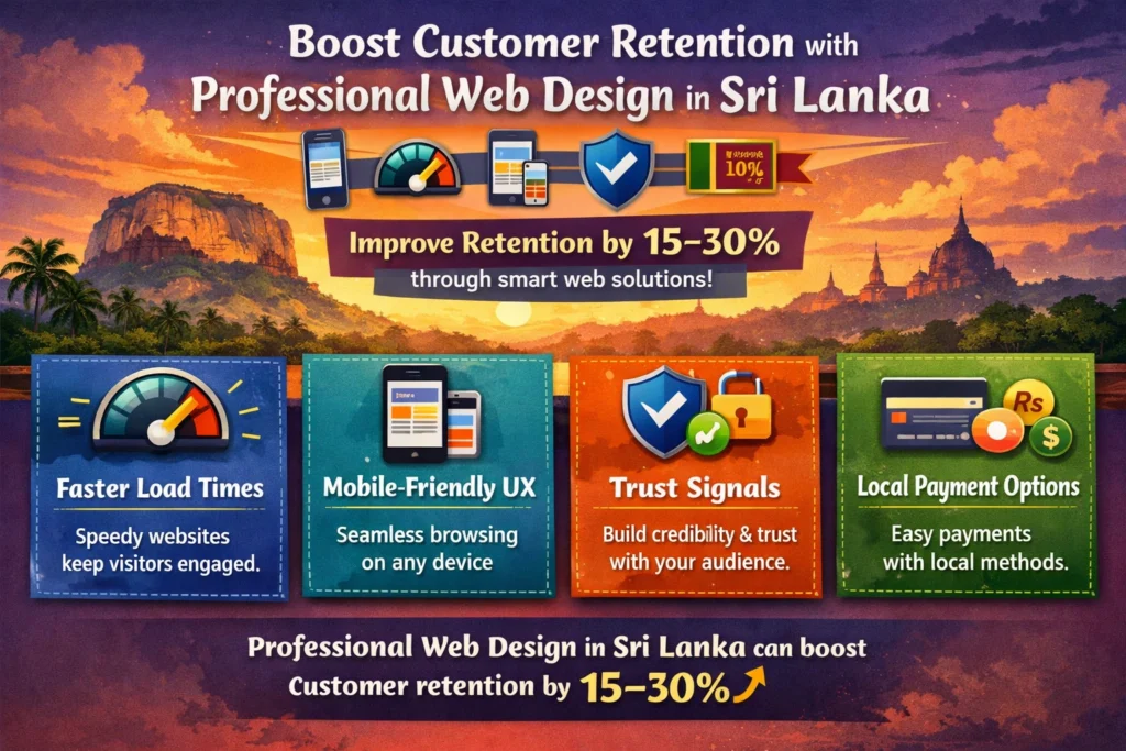Web Design in Sri Lanka How It Impacts Customer Retention