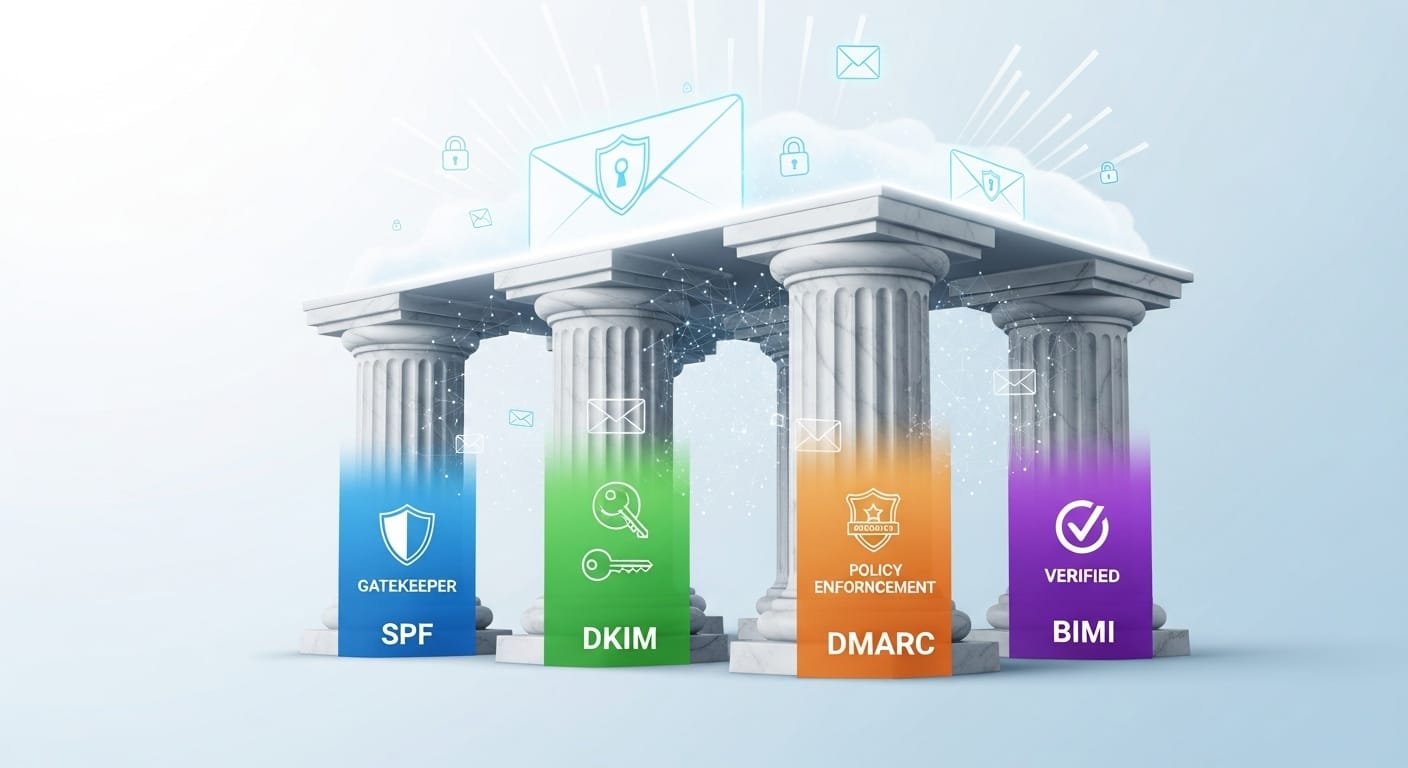 The Four Pillars of Email Security