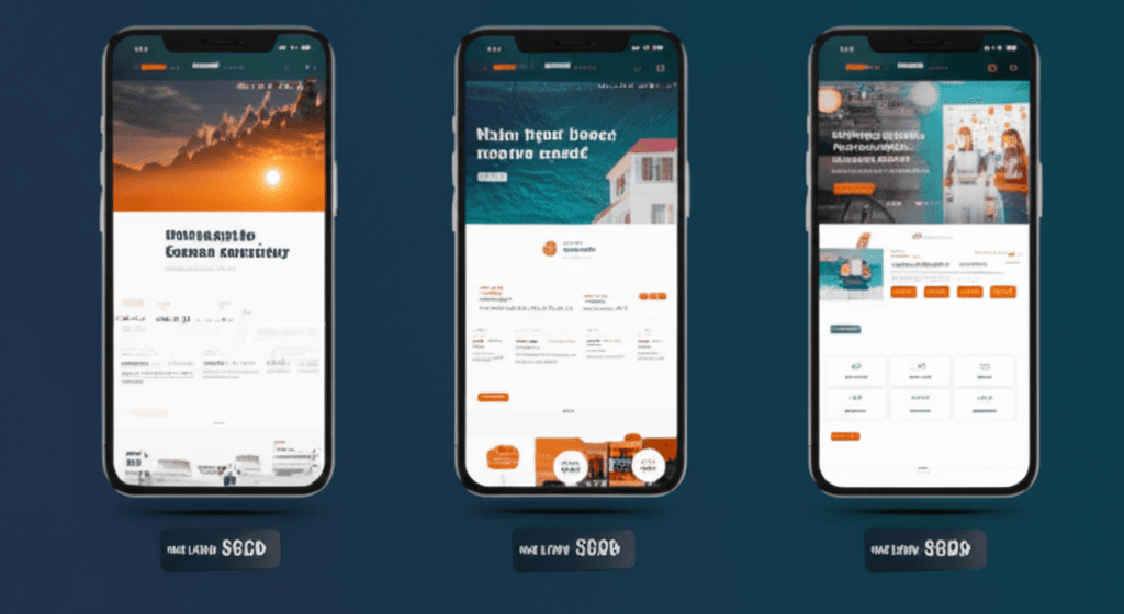 Comparison of basic, business, and e-commerce website packages available for SMEs in Colombo.
