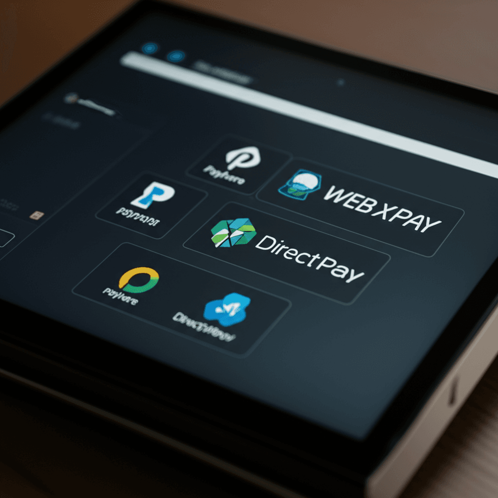 Logos of the leading payment gateways available in Sri Lanka.