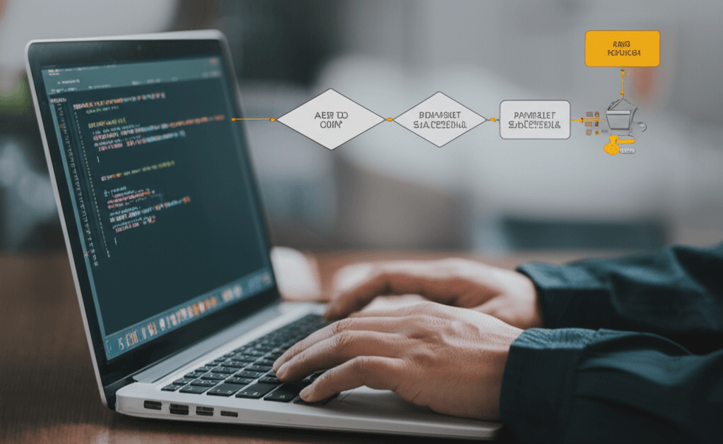 A developer integrating a payment gateway API into a Colombo online store's website.