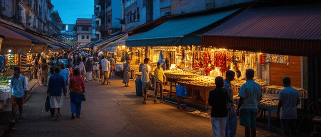 A thriving Sri Lankan business standing out from the crowd, symbolizing the power of SEO.