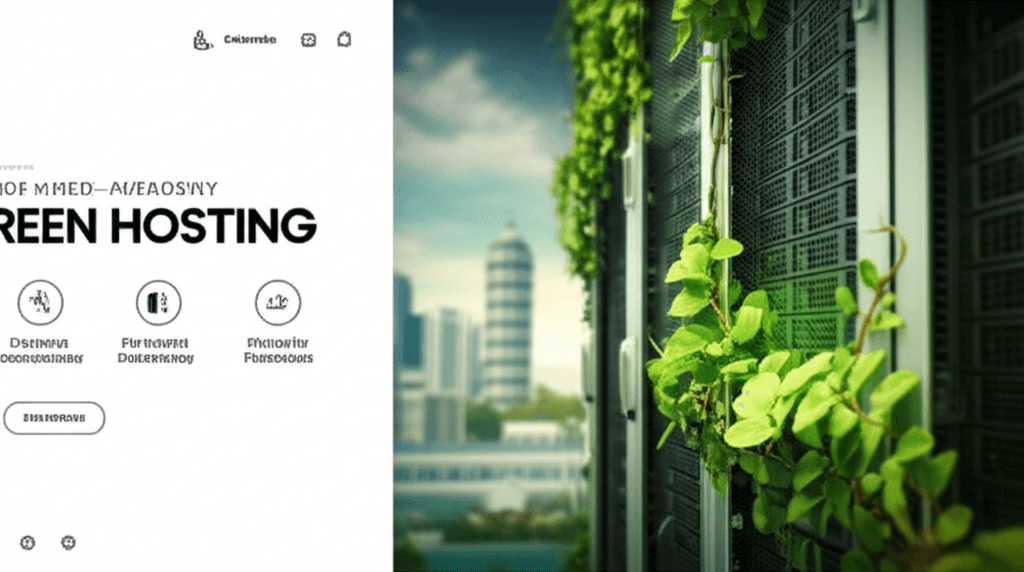 A conceptual image representing accessible and sustainable web design principles for a future-proof website.