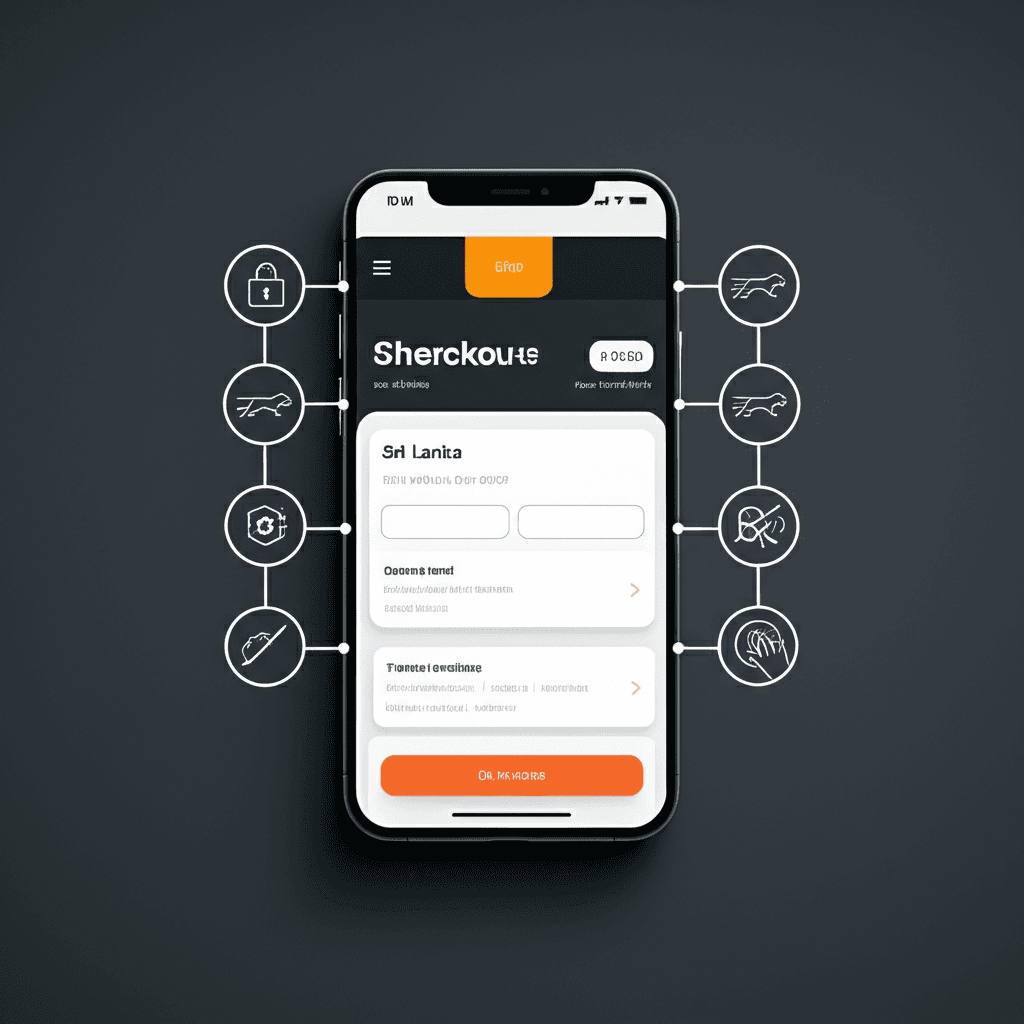 A user completing a smooth and secure mobile checkout on an online store.