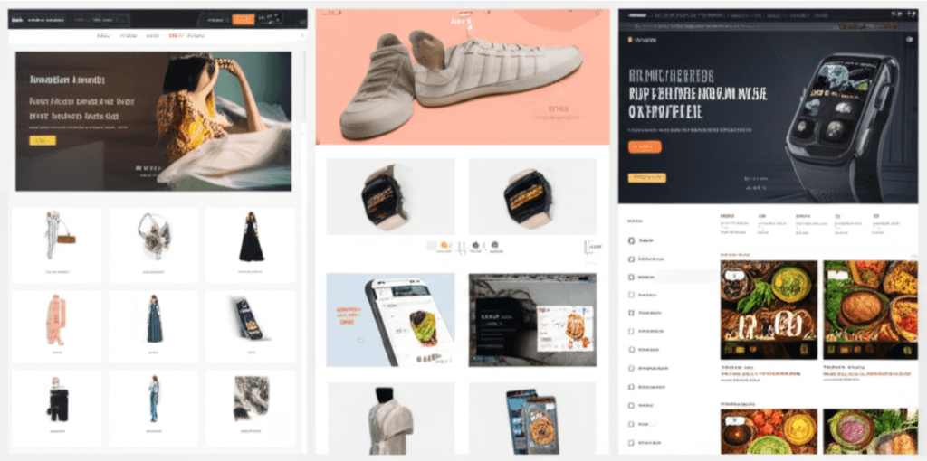 A collage of the best ecommerce websites in Sri Lanka built with WooCommerce.