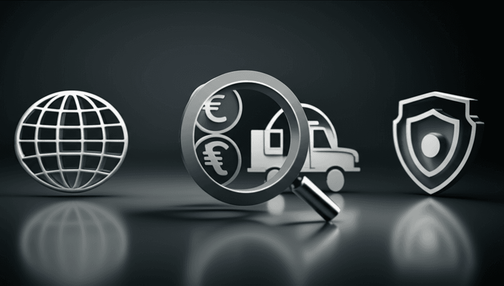 Essential features for an export business website.