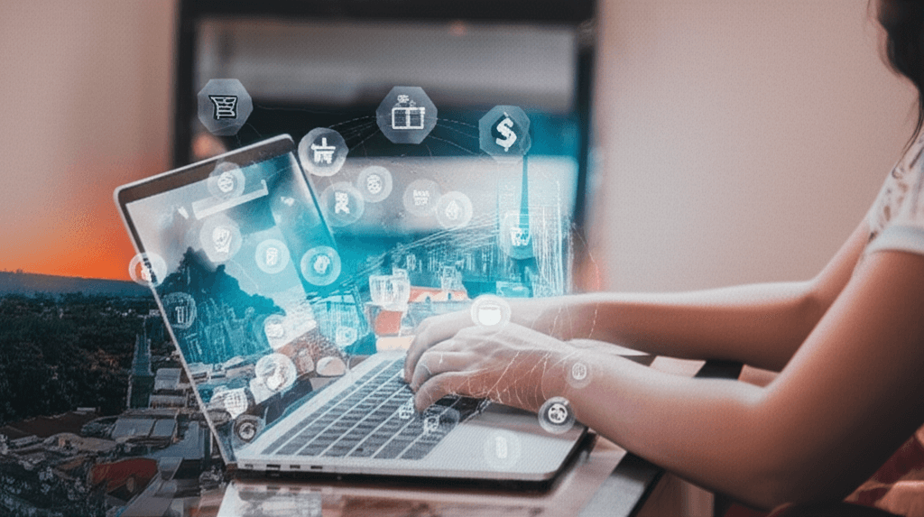 A vibrant, modern illustration of a Sri Lankan seller from&hellip;