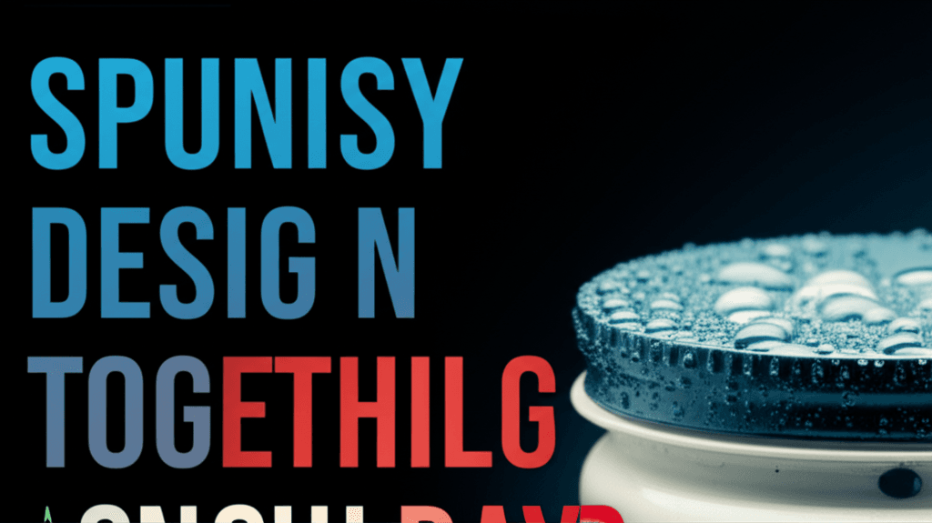 Example of a website using bold typography as a key visual element.