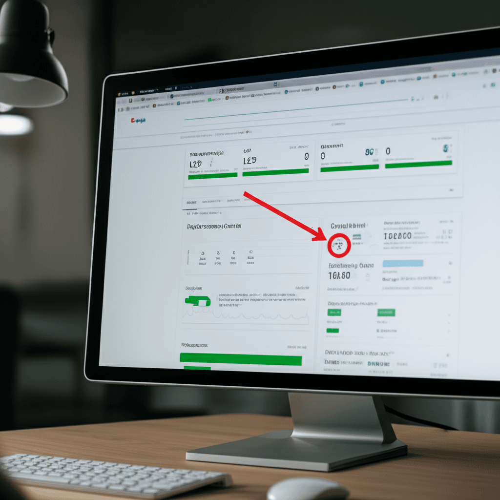 A Google PageSpeed Insights report showing a poor score before optimization.