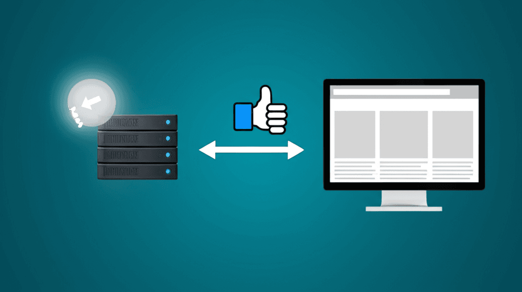 A diagram illustrating the Server-Side Rendering process.