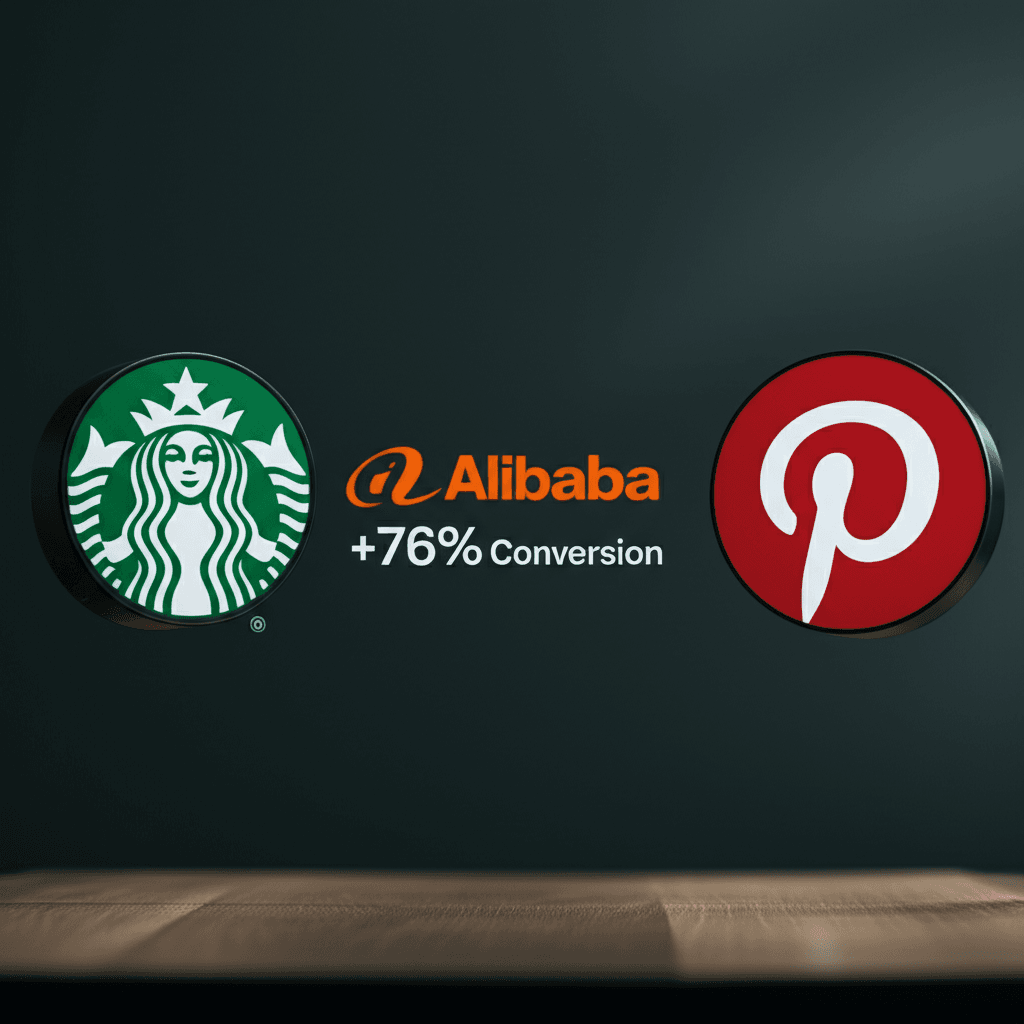 Logos of companies with successful PWAs and their key performance improvements.