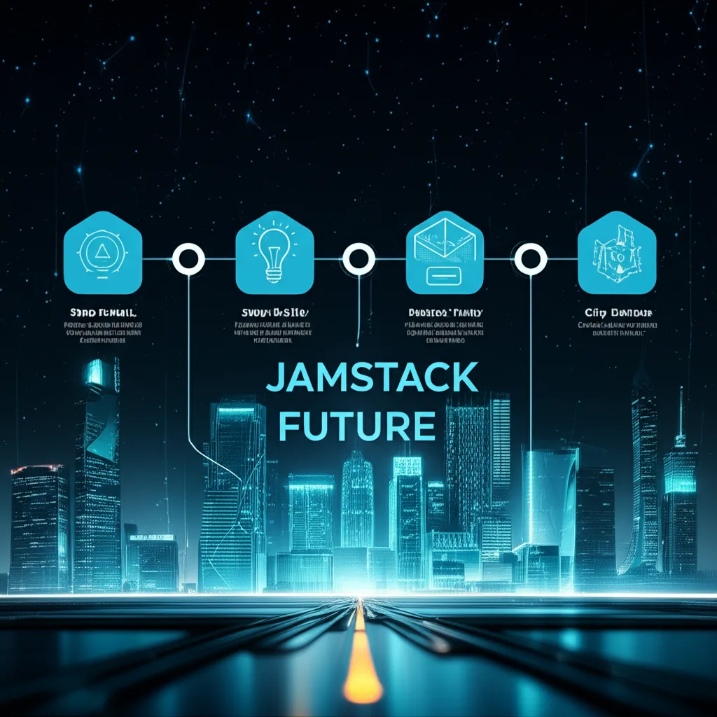 A roadmap outlining the steps to migrate to a JAMstack architecture.