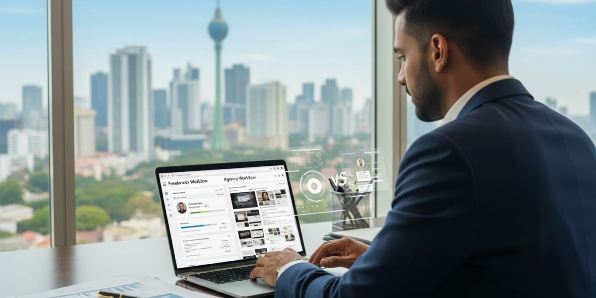 agency vs freelancer web design