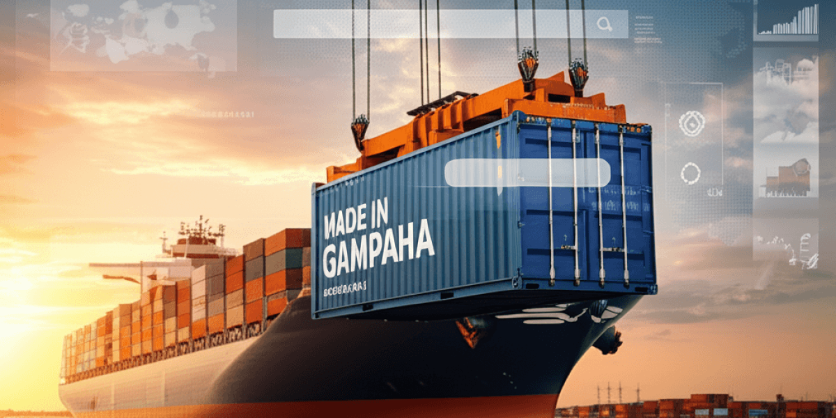 A digital illustration showing a shipping container with a 'Made&hellip;