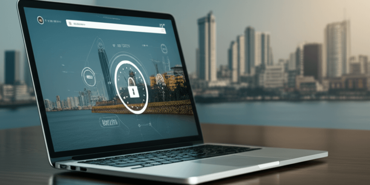 A modern laptop displaying a vibrant, fast-loading Sri Lankan e-commerce&hellip;