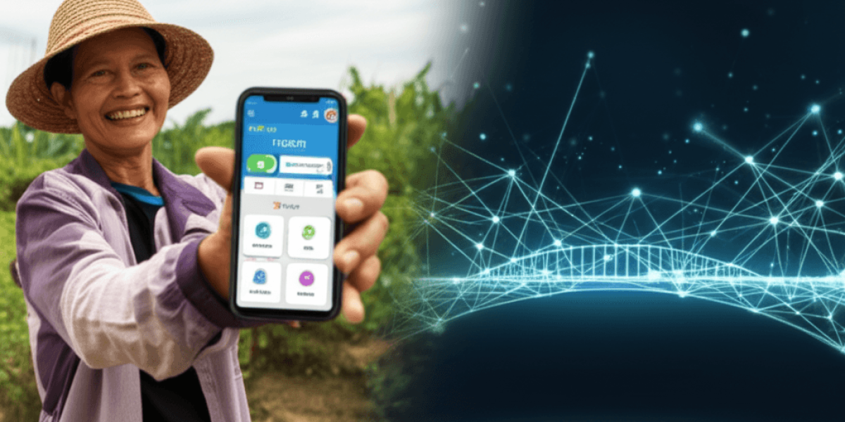 A split image. On the left, a cheerful rural farmer&hellip;